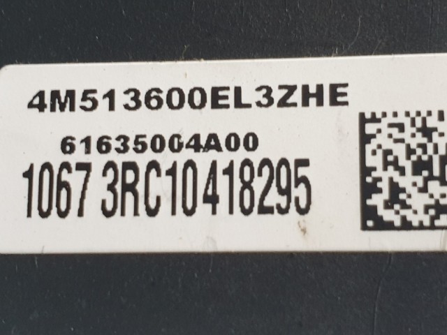 510945 Ford Focus 2, 2010, Bőrkormány, Kormány, 4M513600EL.