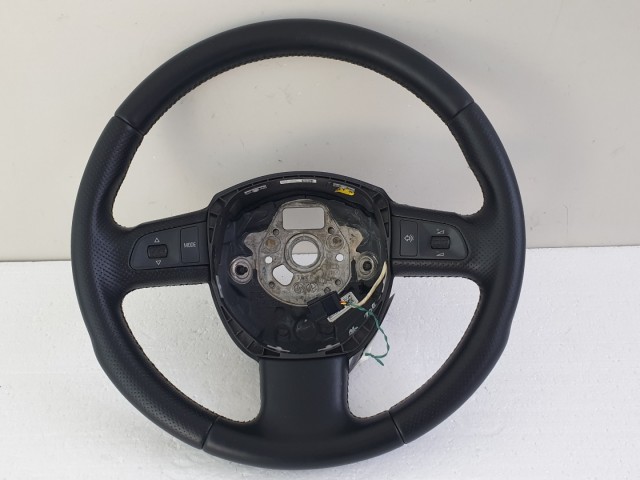 510952 Audi A4, 2007, Bőrkormány, Multikormány, Kormány, 8E0419091EF.
