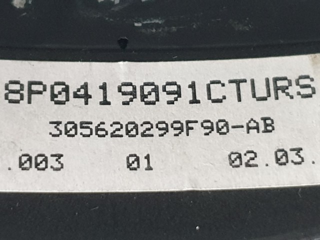 510956 Audi A3, S Line, Bőrkormány, Piros-Fehér Cérna, Multikormány, 8P0419091.