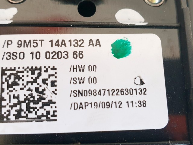 508172 Ford Kuga, Focus, 2012, Ablakemelő Kapcsoló, 9M5T-14A132-AA.