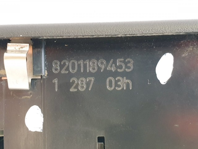 508174 Renault Clio 3, 2011, Ablakemelő Kapcsoló, 8201189453.