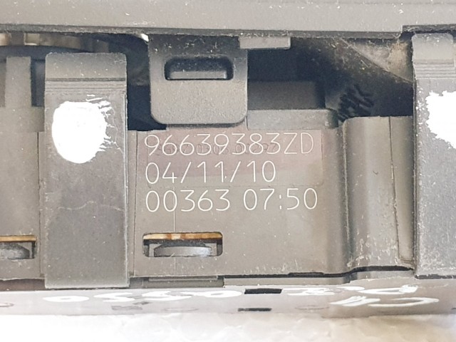 508179 Citroen C4 Picasso, 2010, Ablakemelő Kapcsoló, 96639383ZD.