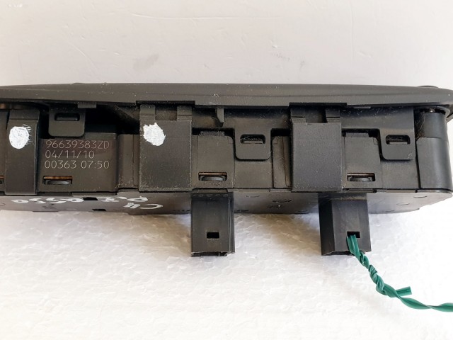 508179 Citroen C4 Picasso, 2010, Ablakemelő Kapcsoló, 96639383ZD.