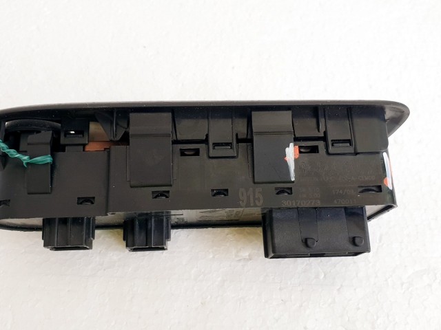 508201 Peugeot 308, 2010,  Ablakemelő Kapcsoló, 96644915XT