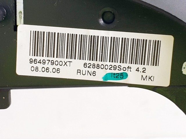 508203 Citroen C4, 2006, Multikormány Kapcsoló, 96497900XT.
