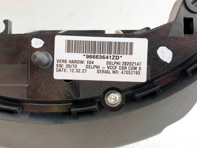 508208 Citroen C5, 2012, Multikormány Kapcsoló, 96663641ZD.