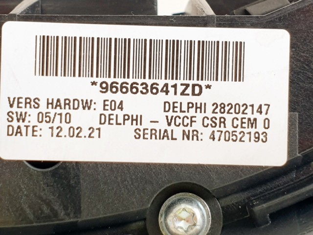 508208 Citroen C5, 2012, Multikormány Kapcsoló, 96663641ZD.