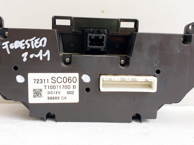 508215 Subaru Forester 2011, Fűtés Hűtés Kapcsoló. 72311SC060.