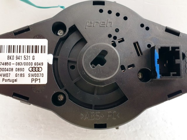 508216 Audi A4 B8, 2009, Világítás Kapcsoló, 8K0941531G.