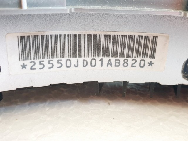 508314 Nissan Qashqai 2007, Multikormány Kapcsoló, 25550JD01AB820.