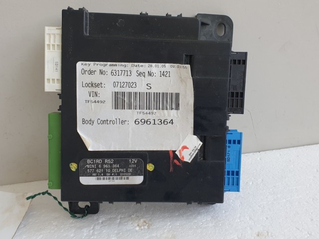 506358 Mini Cooper R50/53, 2005, Komfort Elektronika, BCM, 6961364