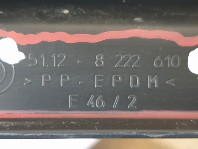 510906 Bmw 3, E46, Coupe, Cabrio, Hátsó Radar, Tolató Szenzor. 8222610.
