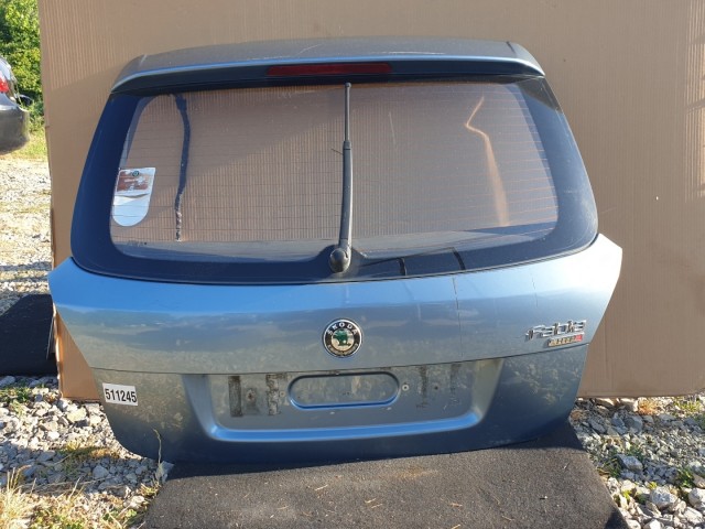 511245 Skoda Fabia 2, KOMBI, 2009, Csomagtérajtó.