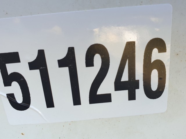 511246 Fiat Doblo 3, 2011, Bal Hátsó Szárnyas, Csomagtérajtó.