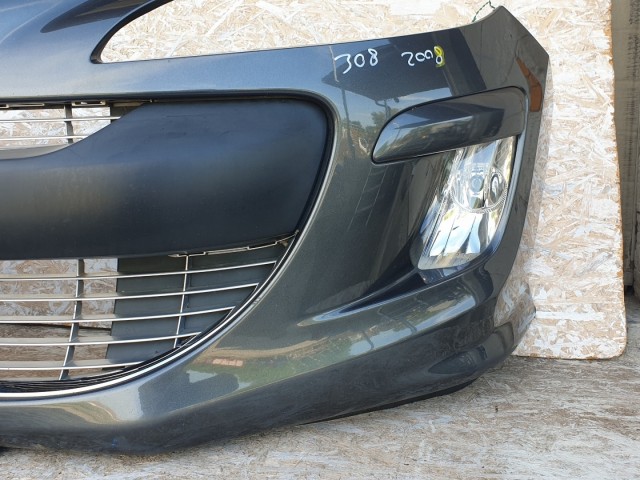 511306 Peugeot 308, 2009, Ködlámpás Első Lökhárító, 9680484677.