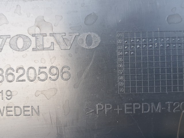 511307 Volvo XC90, 2005, Ködlámpás Első Lökhárító, Mosós, 08620596