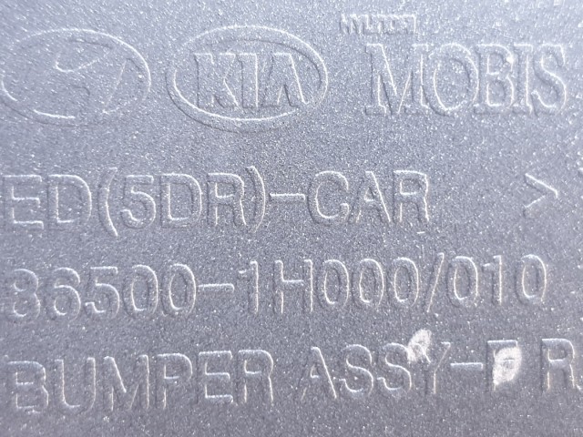 511312 Kia Ceed 2007,  Első Lökhárító, 86500-1H000/010