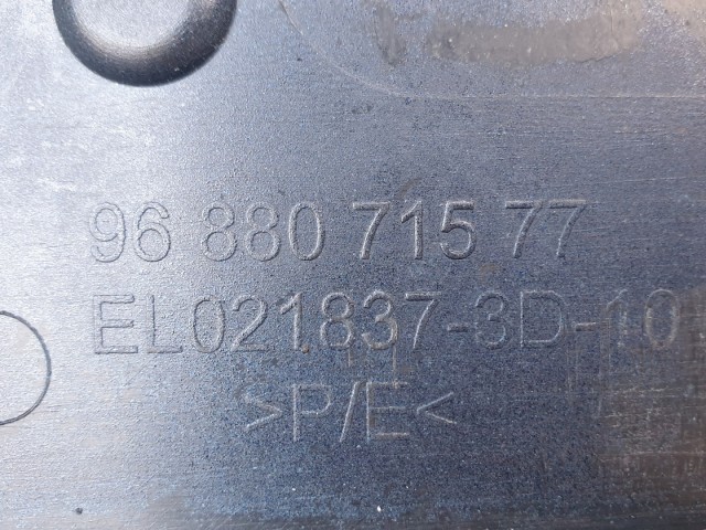 511316 Peugeot 207, 2010, Első Lökhárító, 9688071577.