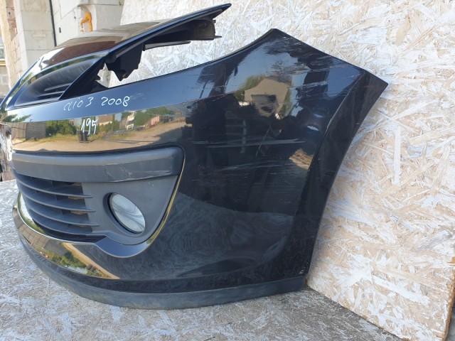 511318 Renault Clio 3, 2008, Ködlámpás Lökhárító, 195 ös, 8200402106.
