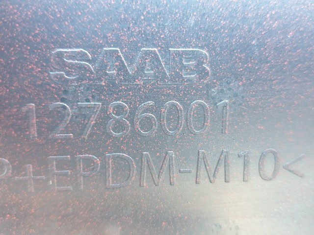 511319 Saab 9.3, 2006, Ködlámpás Első Lökhárító, 12786001.