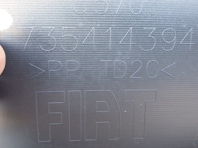 511320 Fiat Bravo 2, 2009, Ködlámpás Első Lökhárító, 735414394.