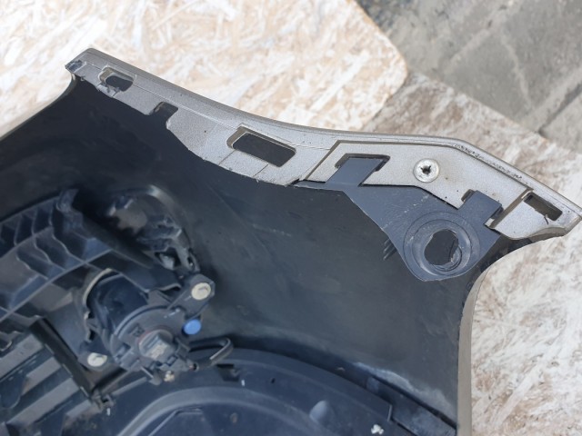 511398 Renault Clio 3, 2008, Ködlámpás Első Lökhárító, 195 ös, 8200402106.