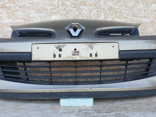 511398 Renault Clio 3, 2008, Ködlámpás Első Lökhárító, 195 ös, 8200402106.