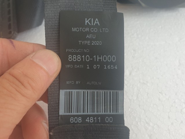 503489 Kia Ceed, 2010, 5 Ajtós, Bal Első Biztonsági Öv, Övfeszítő
