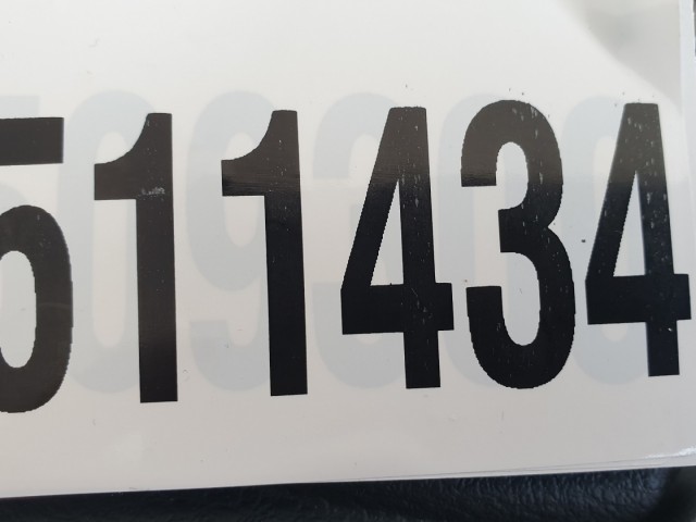 511434 Ford Fiesta 2017, Bőrkormány, Kormány, 34216049B, Multis.