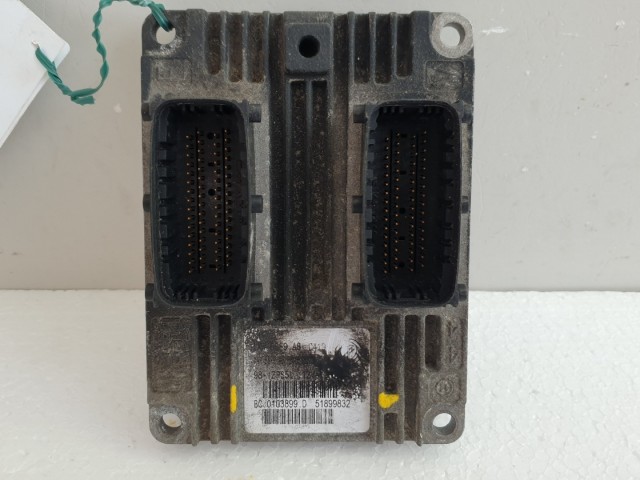 511324 Fiat Punto EVO, Motorvezérlő, Ecu, BC0103899D, 51899832.