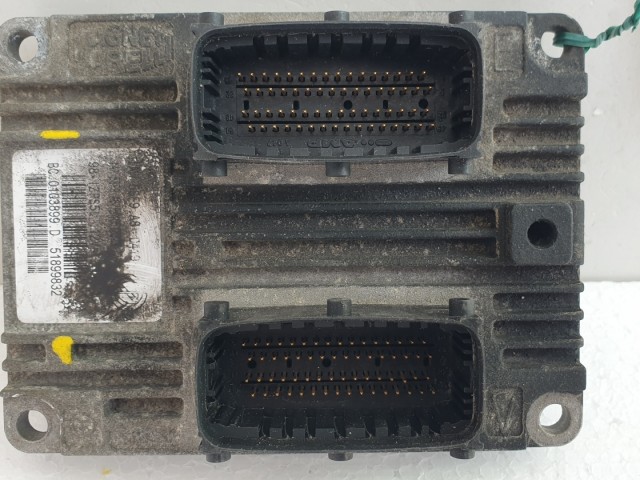 511324 Fiat Punto EVO, Motorvezérlő, Ecu, BC0103899D, 51899832.