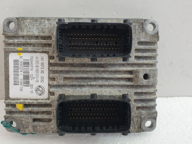 511325 Fiat Grande Punto Motorvezérlő, Ecu, BC0097274C, 51847330, 