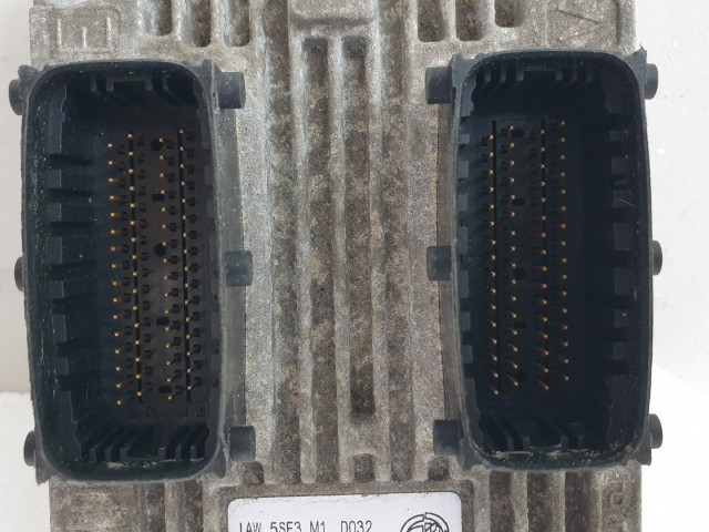 511327 Fiat Grande Punto, Motorvezérlő, ECU, 6160109808, 51798649.