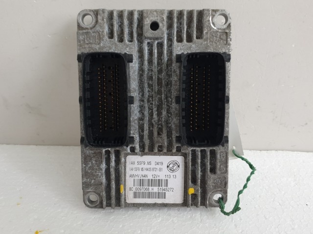 511329 Fiat 500, Motorvezérlő, Ecu, BC0097068H, 51945272.