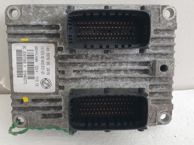 511329 Fiat 500, Motorvezérlő, Ecu, BC0097068H, 51945272.