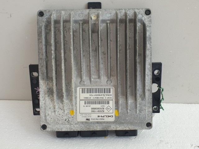 511332 Renault Modus 2010 Motorvezérlő, Ecu, 8200911560, 8200909666 Delphi.