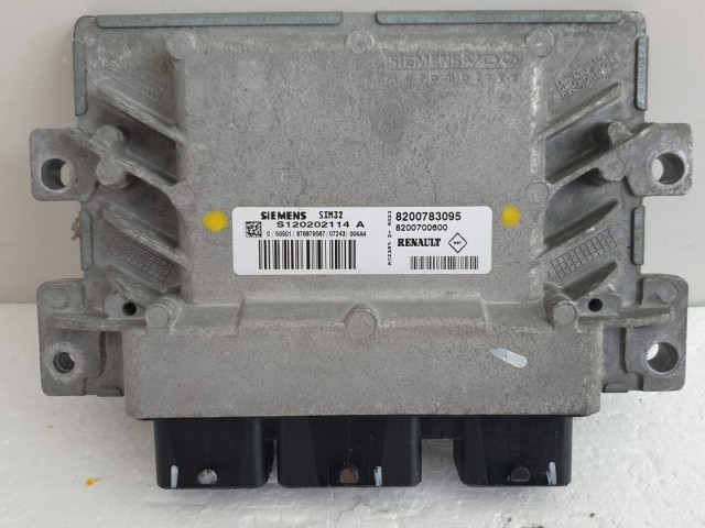 511338 Renault Clio 3,  Motorvezérlő, S120202114A, 8200783095, Siemens.