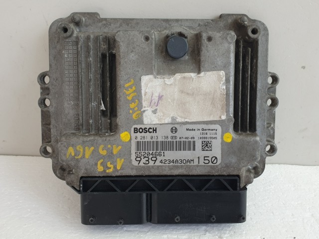 511348 Alfa Romeo 159, 1.9, 16V, Motorvezérlő, 0281013138, 55204661.