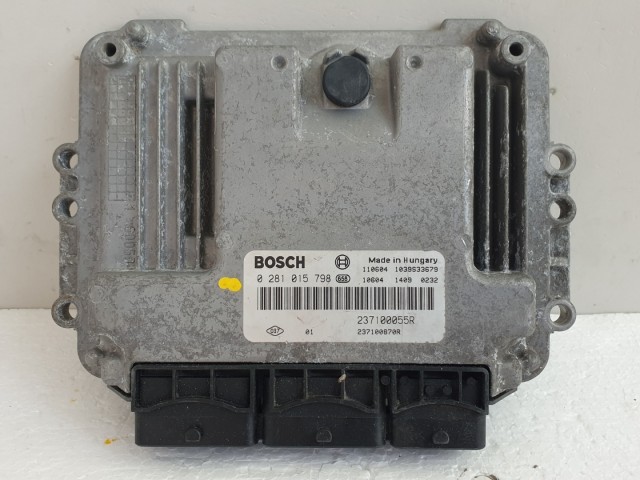 511349 Renault Megane 3, Motorvezérlő, 237100055R, 0281015798.