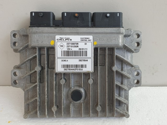 511350 Renault Clio 3, Motorvezérlő, 237100875R, 237101293R, Delphi.