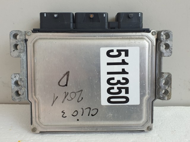 511350 Renault Clio 3, Motorvezérlő, 237100875R, 237101293R, Delphi.