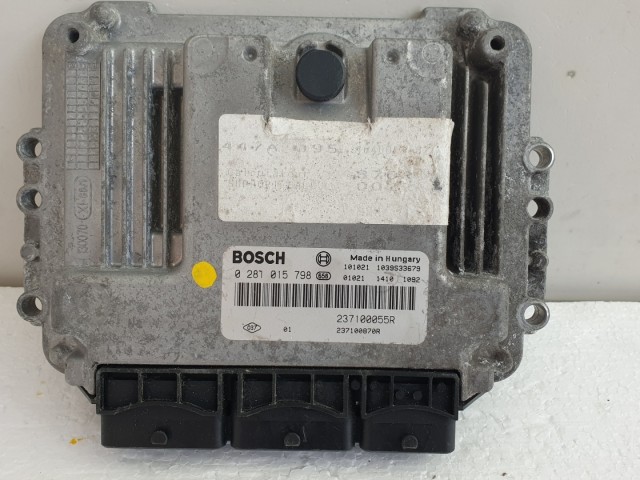 511353 Renault Scenic 3, Motorvezérlő, 237100055R, 0281015798. Bosch.
