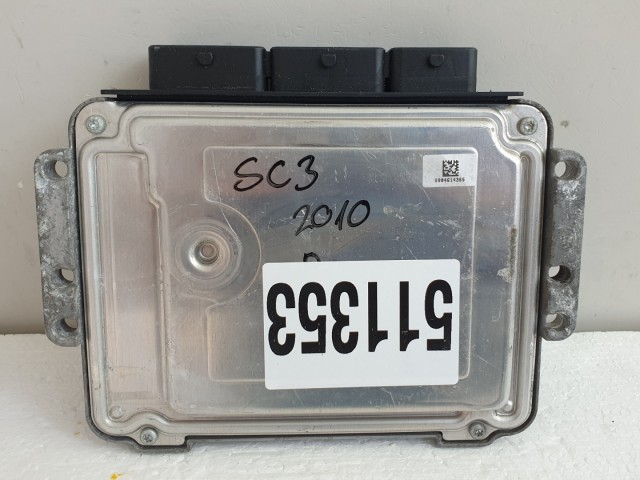 511353 Renault Scenic 3, Motorvezérlő, 237100055R, 0281015798. Bosch.
