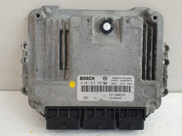 511354 Renault Megane 3, Motorvezérlő, 237100055R, 0281015798.
