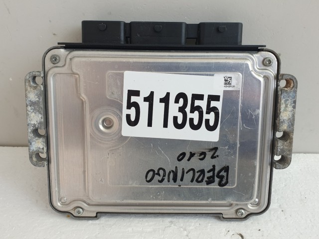511355 Citroen Berlingo 2010, Motorvezérlő, 0281012620, 9665594380.