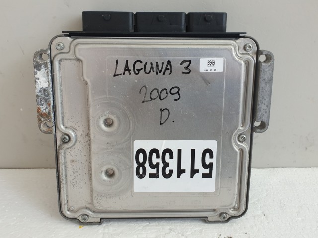 511358 Renault Laguna 3, Motorvezérlő, 8200726880, 0281014646, Bosch.