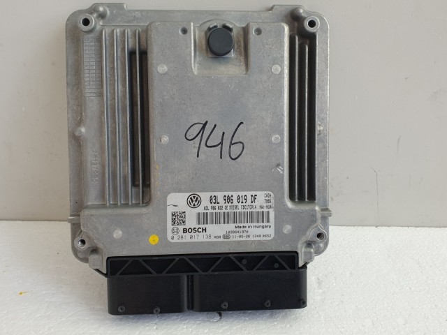 511362 Seat Exeo, Motorvezérlő, Ecu, 0281017138, 03L906019DF, Bosch