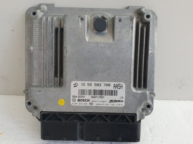 511364 Chevrolet Aveo, Cruze, Motorvezérlő, 0281018383, 55583708.