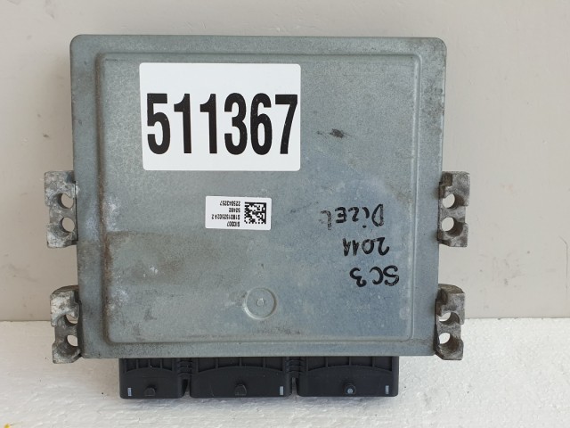 511367 Renault Scenic 3, Motorvezérlő, 237102426R, S180153104A, Continental.