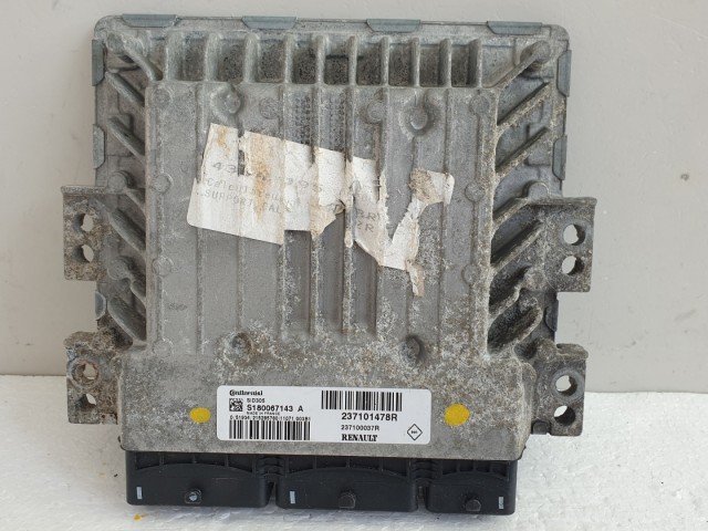 511370 Renault Megane 3, Motorvezérlő, 237101478R, S180067143A, Continental.
